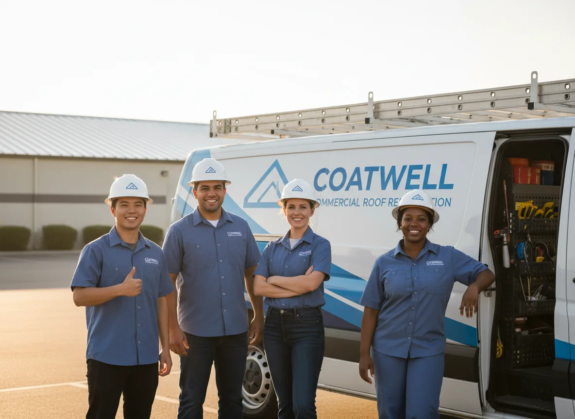Commercial roof coating company in Tracy, CA